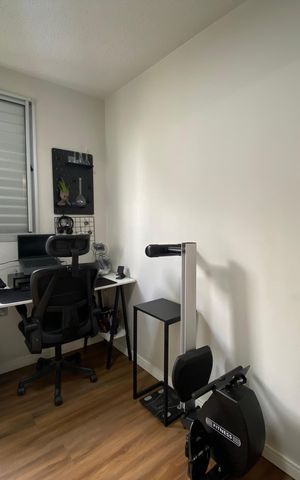 Apartamento à venda com 44m², 2 quartos e 1 vagaQuarto 2