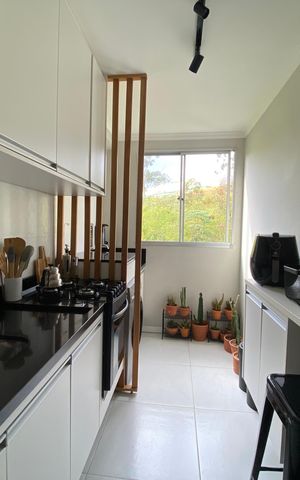 Apartamento à venda com 44m², 2 quartos e 1 vagaCozinha