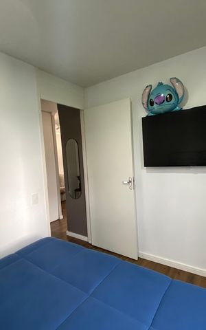 Apartamento à venda com 44m², 2 quartos e 1 vagaQuarto