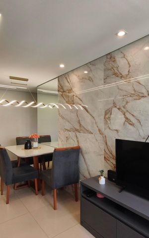 Apartamento para alugar com 47m², 2 quartos e 1 vaga Apartamento para alugar com 47m², 2 quartos e 1 vagaSala