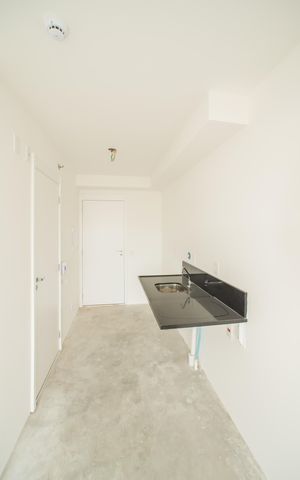 Studio à venda com 26m², 1 quarto e sem vaga Studio à venda com 26m², 1 quarto e sem vagaCozinha