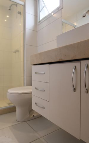 Apartamento à venda com 78m², 3 quartos e 1 vagaBanheiro da suíte