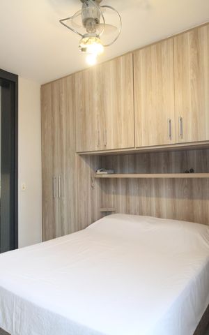 Studio para alugar com 45m², 1 quarto e 1 vagaQuarto 