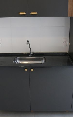 Apartamento para alugar com 27m², 1 quarto e sem vagaSala e Cozinha Integrada