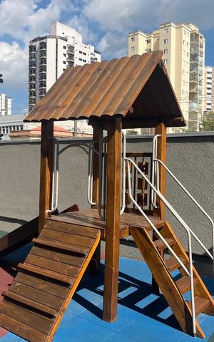Apartamento para alugar com 27m², 1 quarto e sem vaga Apartamento para alugar com 27m², 1 quarto e sem vagaÁrea comum - Playground