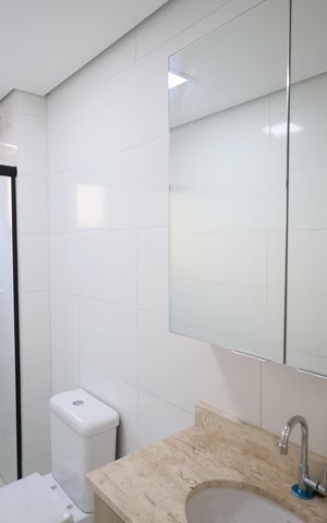 Apartamento à venda com 85m², 2 quartos e 1 vagaBanheiro