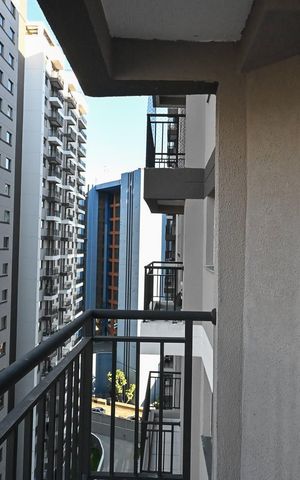 Apartamento à venda com 37m², 2 quartos e sem vagaVaranda