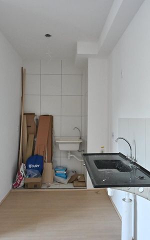 Apartamento à venda com 37m², 2 quartos e sem vagaCozinha