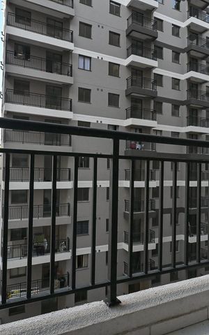 Apartamento à venda com 37m², 2 quartos e sem vagaVaranda