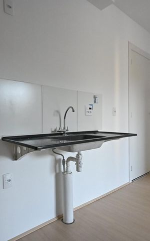 Apartamento à venda com 37m², 2 quartos e sem vagaCozinha