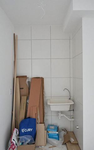 Apartamento à venda com 37m², 2 quartos e sem vagaÁrea de Serviço 