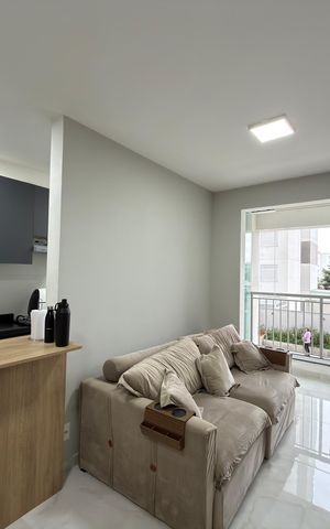 Apartamento à venda com 50m², 2 quartos e 1 vaga Apartamento à venda com 50m², 2 quartos e 1 vagaSala