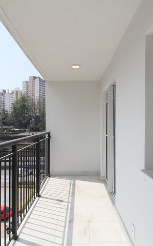 Apartamento para alugar com 43m², 2 quartos e sem vagaVaranda
