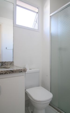 Apartamento para alugar com 67m², 2 quartos e 1 vagaBanheiro da Suíte 1