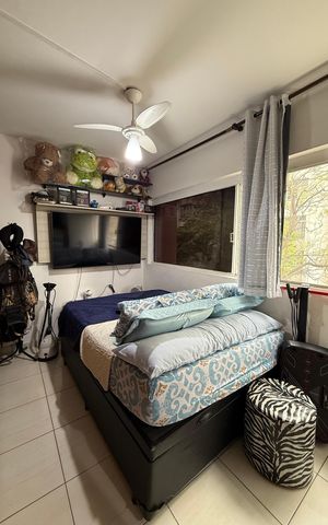 Studio à venda com 43m², 1 quarto e sem vaga