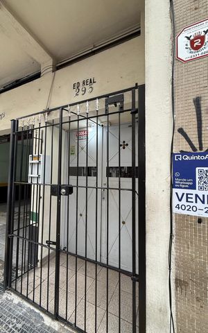 Studio à venda com 43m², 1 quarto e sem vaga