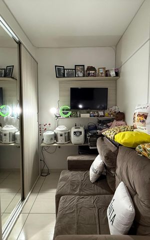 Studio à venda com 43m², 1 quarto e sem vaga