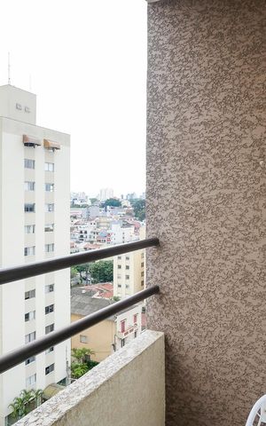 Apartamento à venda com 43m², 1 quarto e 1 vagaVaranda