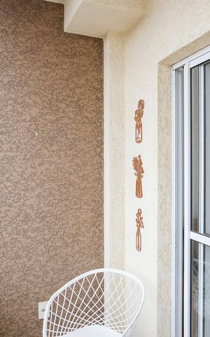 Apartamento à venda com 43m², 1 quarto e 1 vagaVaranda