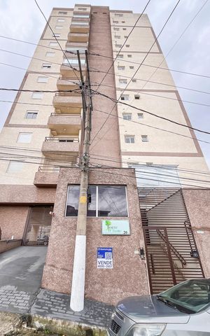 Apartamento à venda com 43m², 1 quarto e 1 vagaFachada + plaquinha