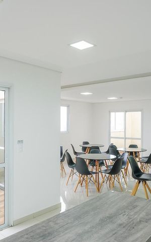 Apartamento à venda com 43m², 1 quarto e 1 vagaSalão de festas