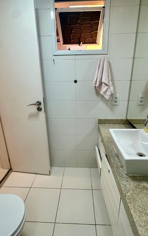 Apartamento para alugar com 74m², 1 quarto e 2 vagas Apartamento para alugar com 74m², 1 quarto e 2 vagasBanheiro