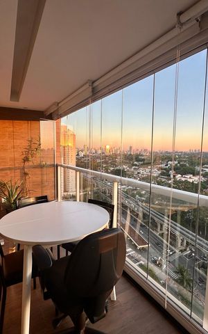 Apartamento para alugar com 74m², 1 quarto e 2 vagas Apartamento para alugar com 74m², 1 quarto e 2 vagasVaranda