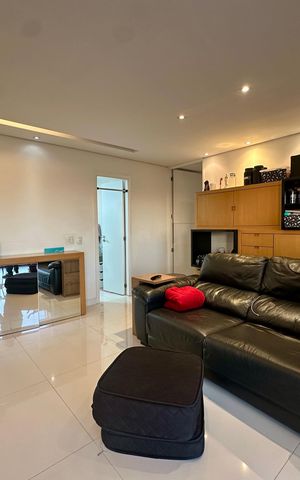 Apartamento para alugar com 74m², 1 quarto e 2 vagas Apartamento para alugar com 74m², 1 quarto e 2 vagasSala