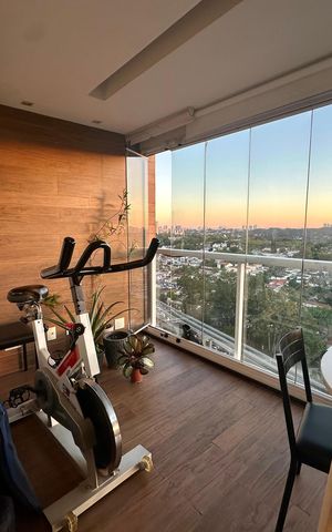 Apartamento para alugar com 74m², 1 quarto e 2 vagas Apartamento para alugar com 74m², 1 quarto e 2 vagasVaranda