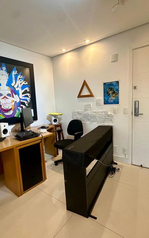 Apartamento para alugar com 74m², 1 quarto e 2 vagas Apartamento para alugar com 74m², 1 quarto e 2 vagasSala