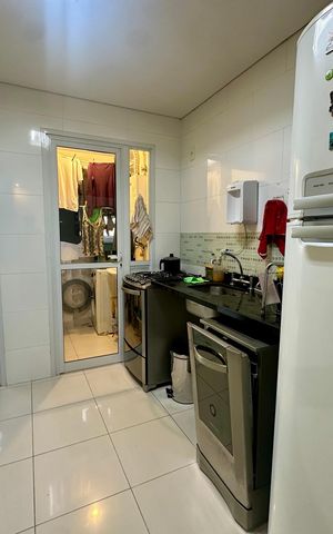Apartamento para alugar com 74m², 1 quarto e 2 vagas Apartamento para alugar com 74m², 1 quarto e 2 vagasCozinha