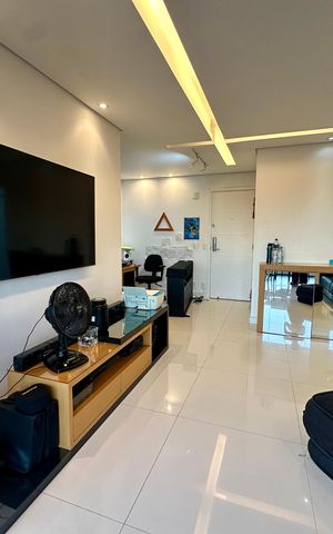 Apartamento para alugar com 74m², 1 quarto e 2 vagas Apartamento para alugar com 74m², 1 quarto e 2 vagasSala