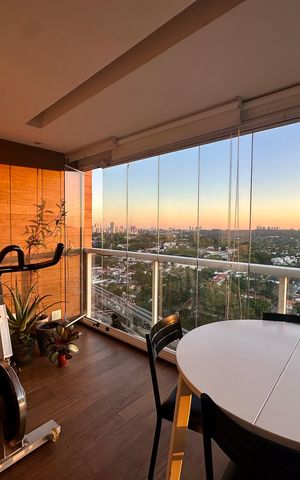 Apartamento para alugar com 74m², 1 quarto e 2 vagas Apartamento para alugar com 74m², 1 quarto e 2 vagasVaranda
