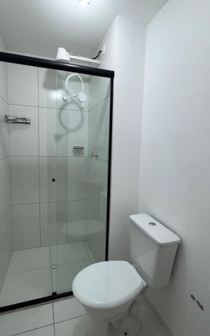 Apartamento para alugar com 35m², 2 quartos e 1 vaga Apartamento para alugar com 35m², 2 quartos e 1 vagaBanheiro
