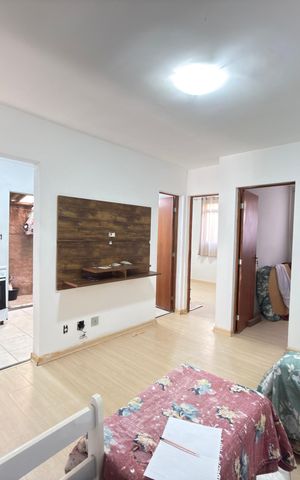 Casa de condomínio para alugar com 80m², 2 quartos e 1 vagaSala