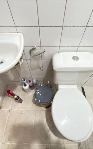 Casa de condomínio para alugar com 80m², 2 quartos e 1 vagaBanheiro social