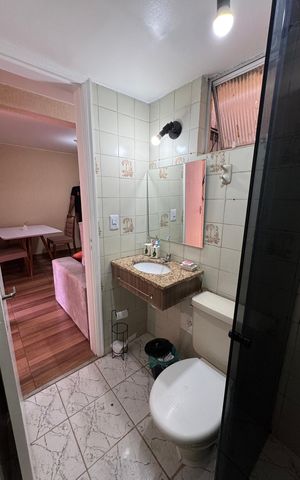 Apartamento para alugar com 55m², 2 quartos e 1 vaga Apartamento para alugar com 55m², 2 quartos e 1 vagaBanheiro