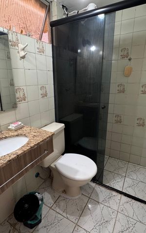Apartamento para alugar com 55m², 2 quartos e 1 vaga Apartamento para alugar com 55m², 2 quartos e 1 vagaBanheiro