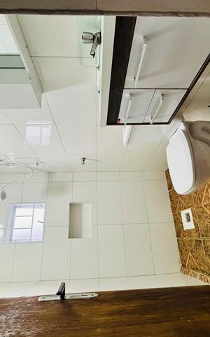 Casa para alugar com 61m², 2 quartos e 1 vaga Casa para alugar com 61m², 2 quartos e 1 vagaBanheiro