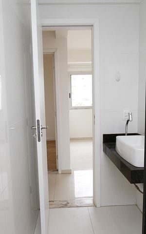 Apartamento para alugar com 50m², 2 quartos e 1 vagaBanheiro Social