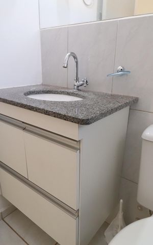Casa de condomínio para alugar com 100m², 3 quartos e 2 vagasBanheiro Social