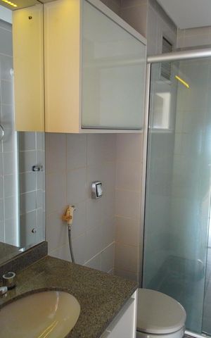 Apartamento para alugar com 85m², 2 quartos e 1 vagaBanheiro Corredor
