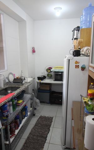 Apartamento à venda com 66m², 2 quartos e 1 vagaCozinha e Área de Serviço