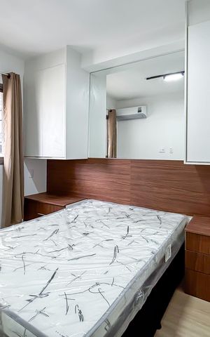 Studio para alugar com 25m², 1 quarto e sem vaga