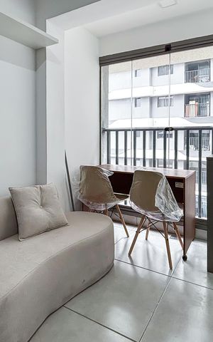 Studio para alugar com 25m², 1 quarto e sem vaga