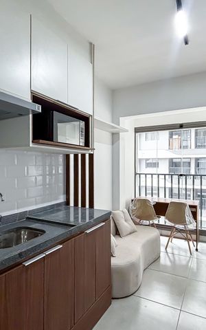 Studio para alugar com 25m², 1 quarto e sem vaga