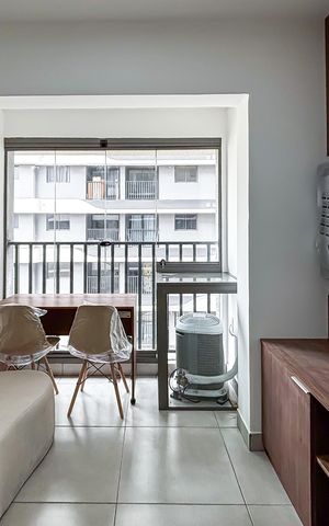 Studio para alugar com 25m², 1 quarto e sem vaga