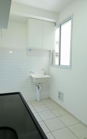 Apartamento para alugar com 52m², 2 quartos e 1 vagaCozinha e Área de Serviço