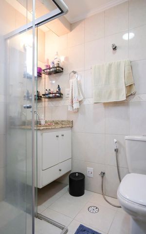 Apartamento para alugar com 86m², 3 quartos e 2 vagasBanheiro da suíte