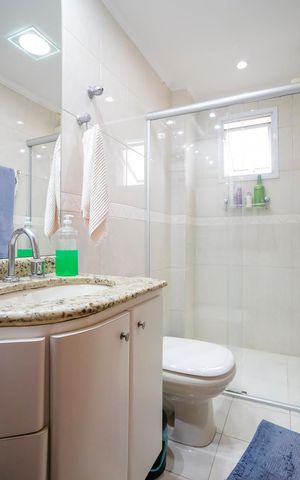 Apartamento para alugar com 86m², 3 quartos e 2 vagasBanheiro